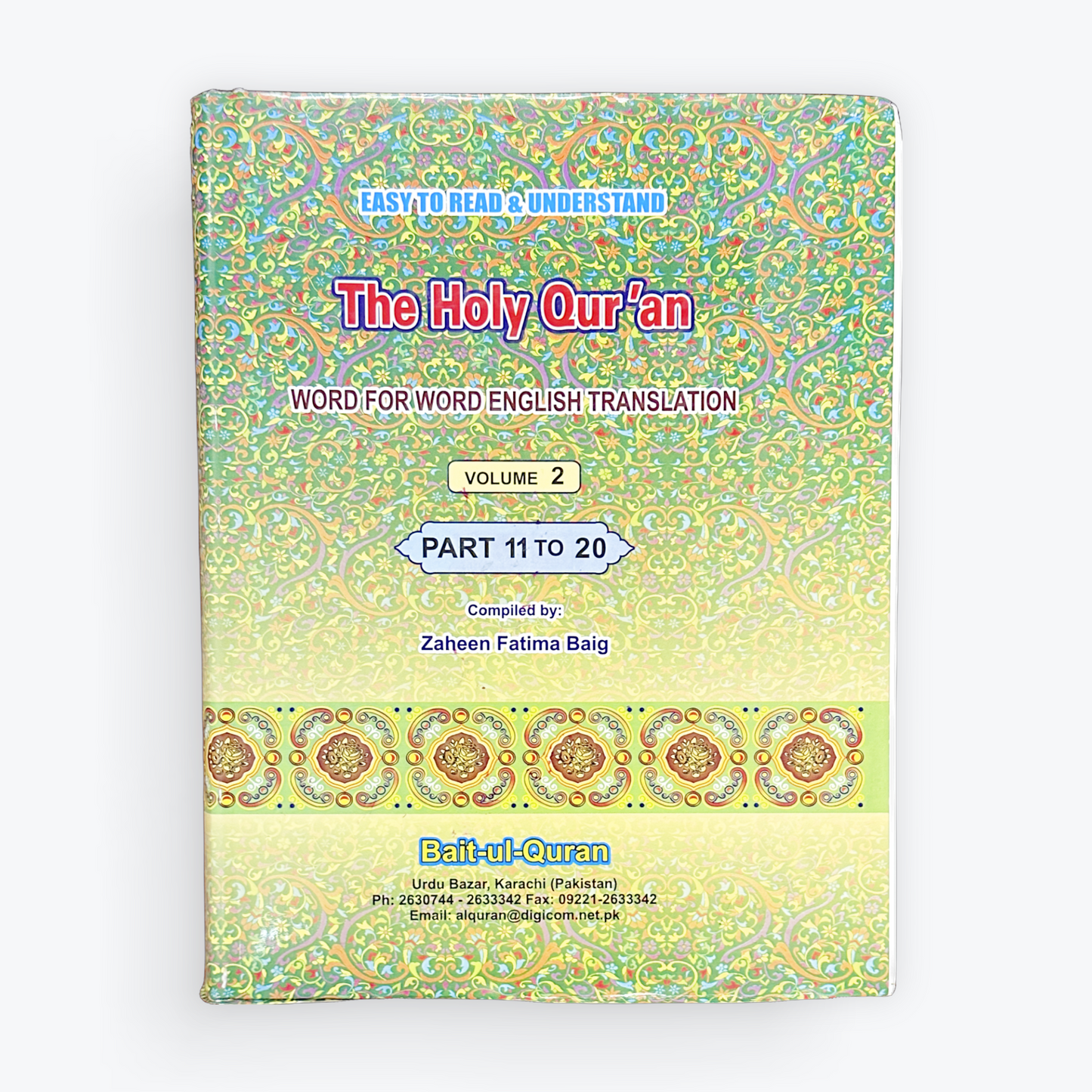 Quran – Word to Word – 3 Volumes