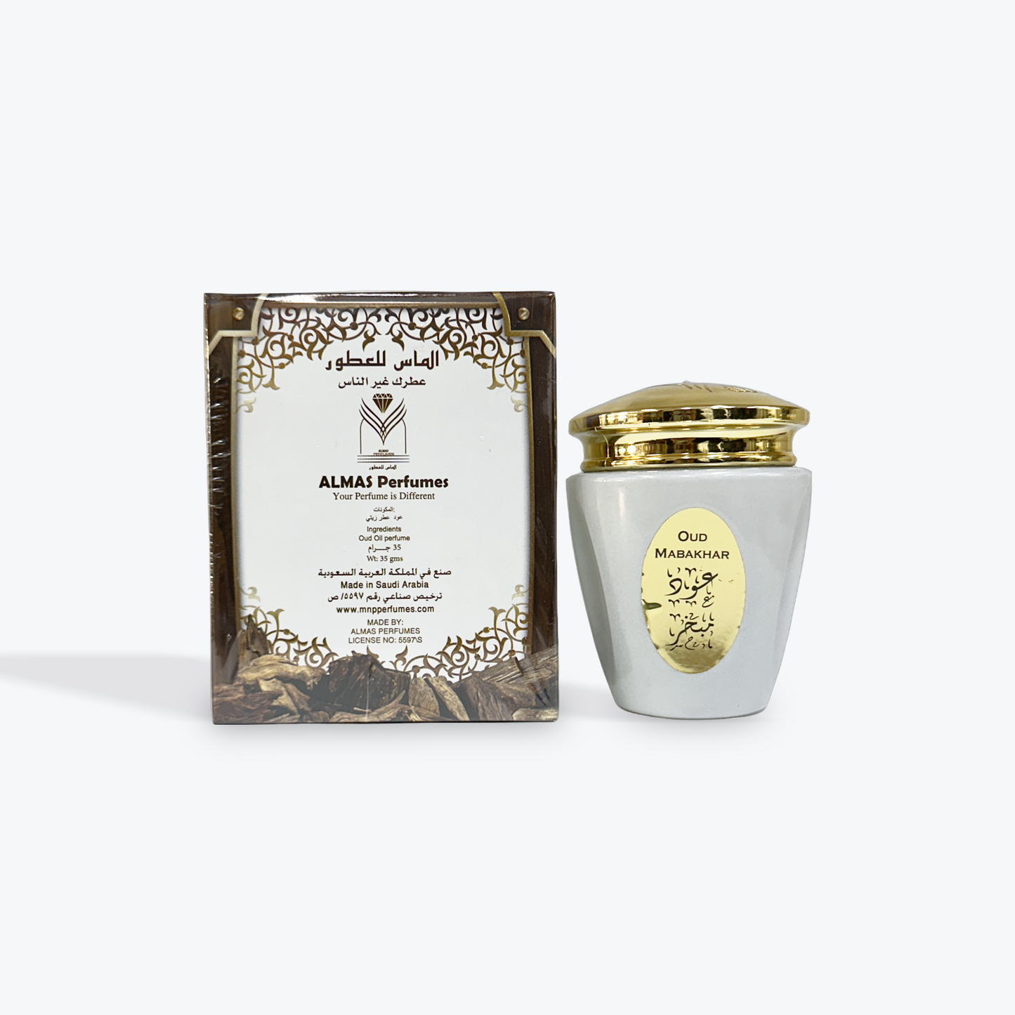 Bakhoor Oud Mabakhar by Almas Perfumes