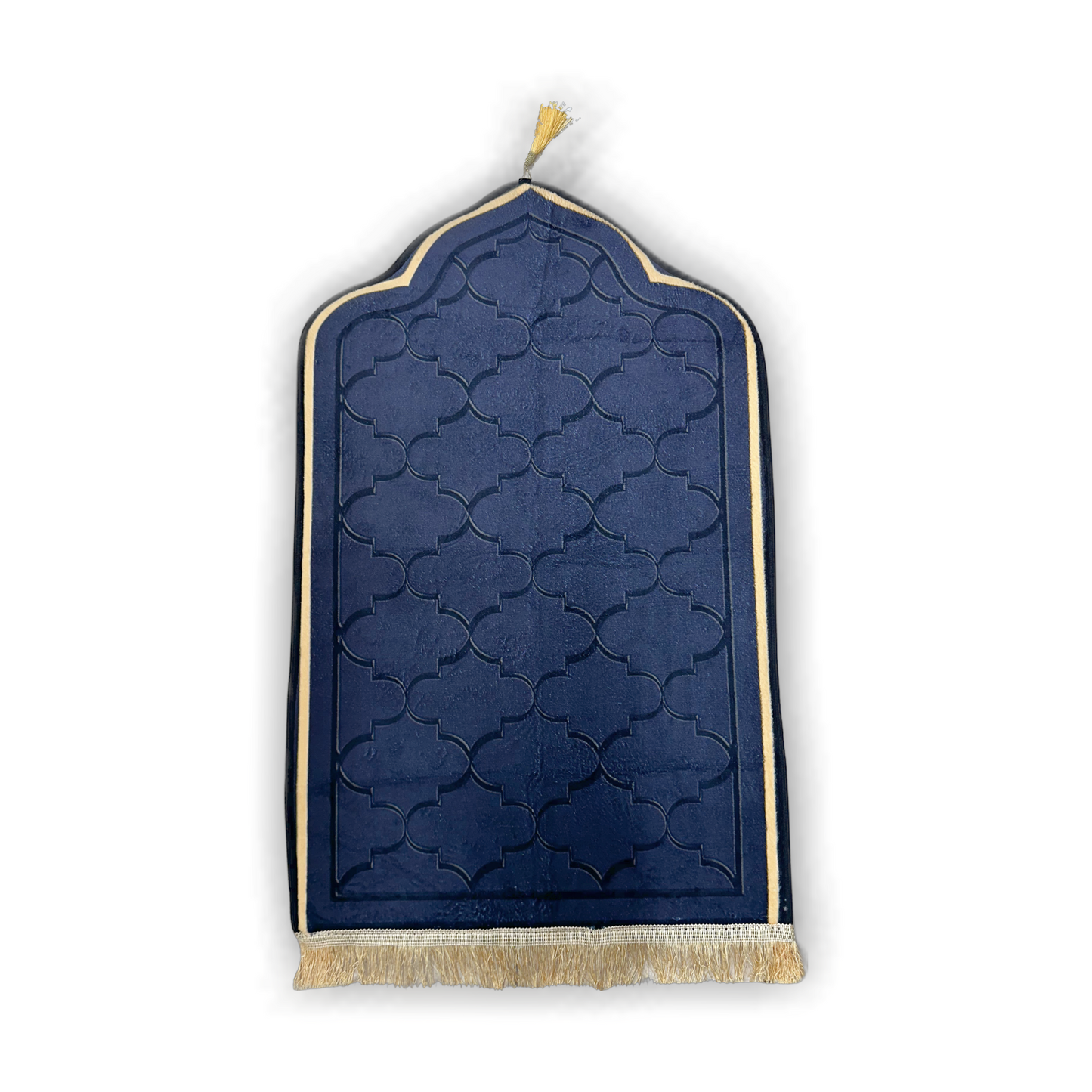 Thick prayer mat with tassels