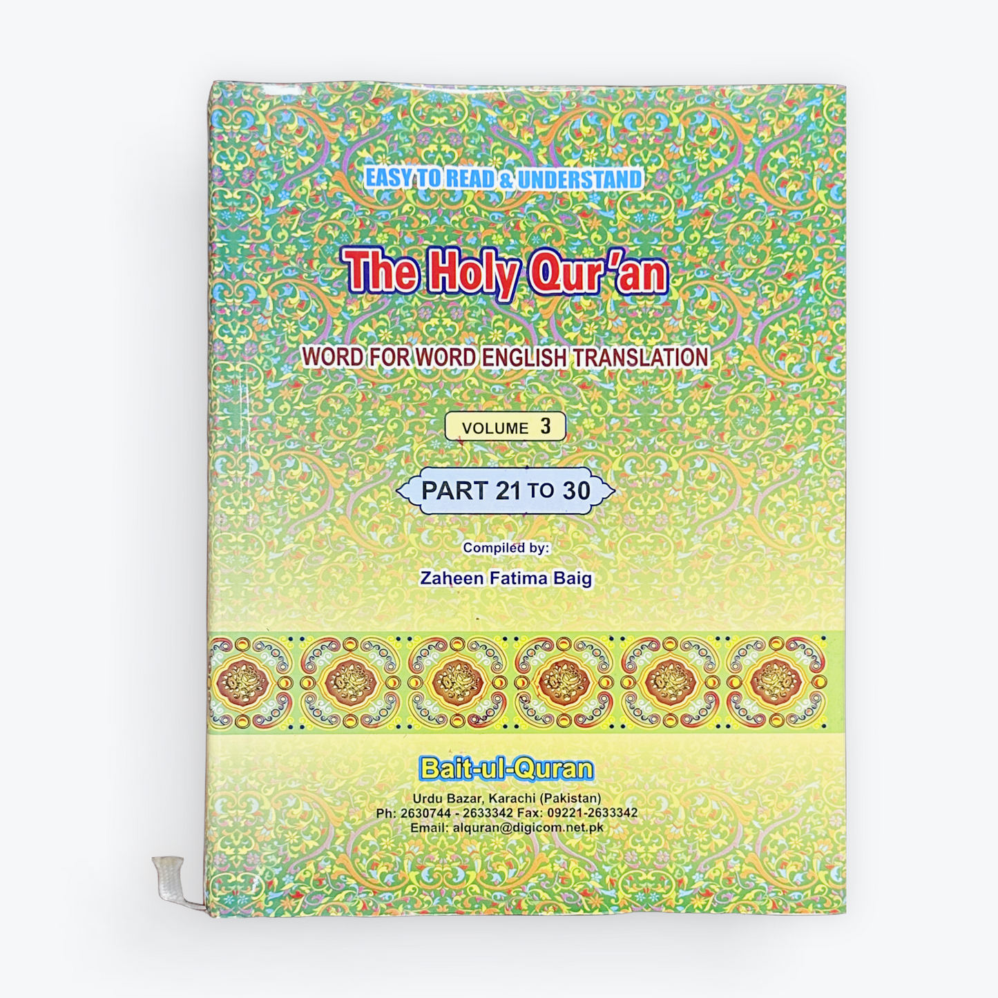 Quran – Word to Word – 3 Volumes