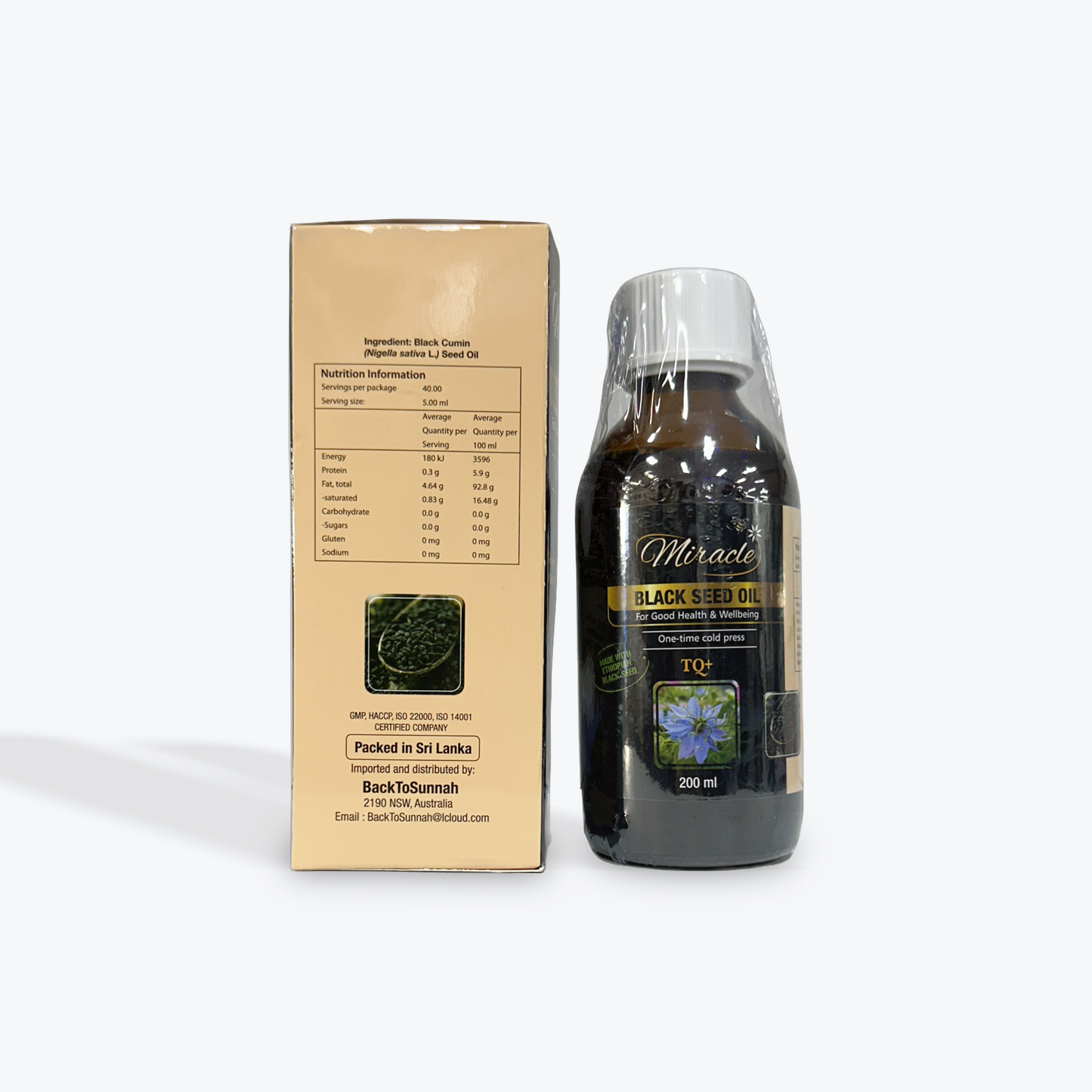 Miracle Black Seed Oil