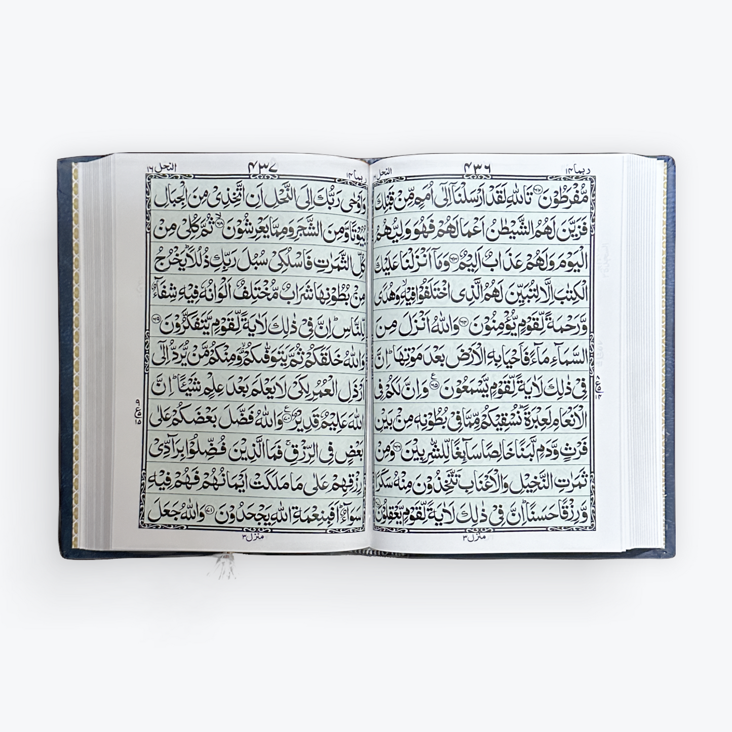 11 line Indo-Pak Script Quran