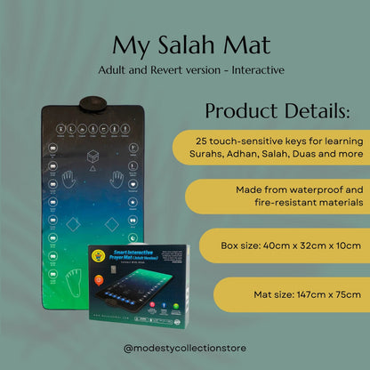 My Salah mat Adults Educational Interactive