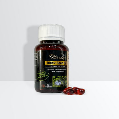 Miracle Black Seed Oil Soft gel Capsules