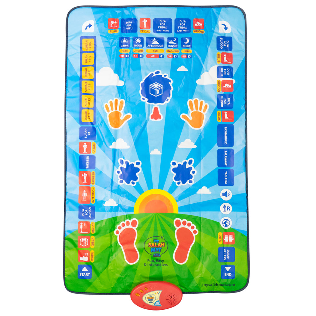 My Salah mat Educational Prayer Mat Interactive