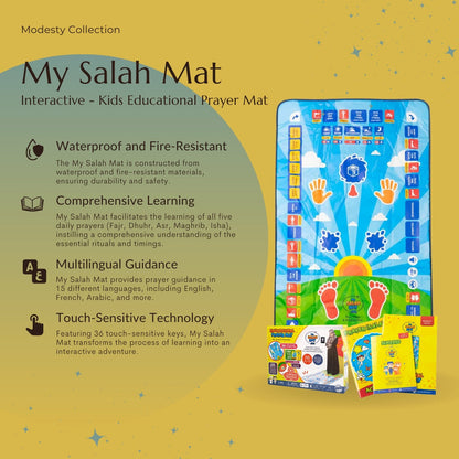 My Salah mat Educational Prayer Mat Interactive