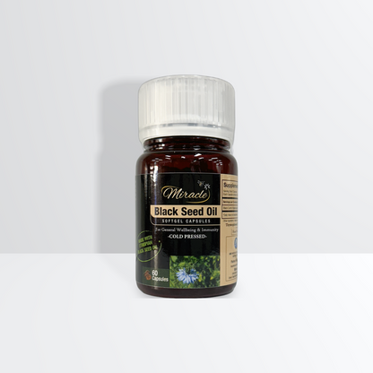 Miracle Black Seed Oil Soft gel Capsules