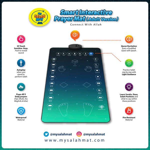 My Salah mat Adults Educational Interactive