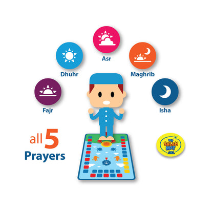 My Salah mat Educational Prayer Mat Interactive