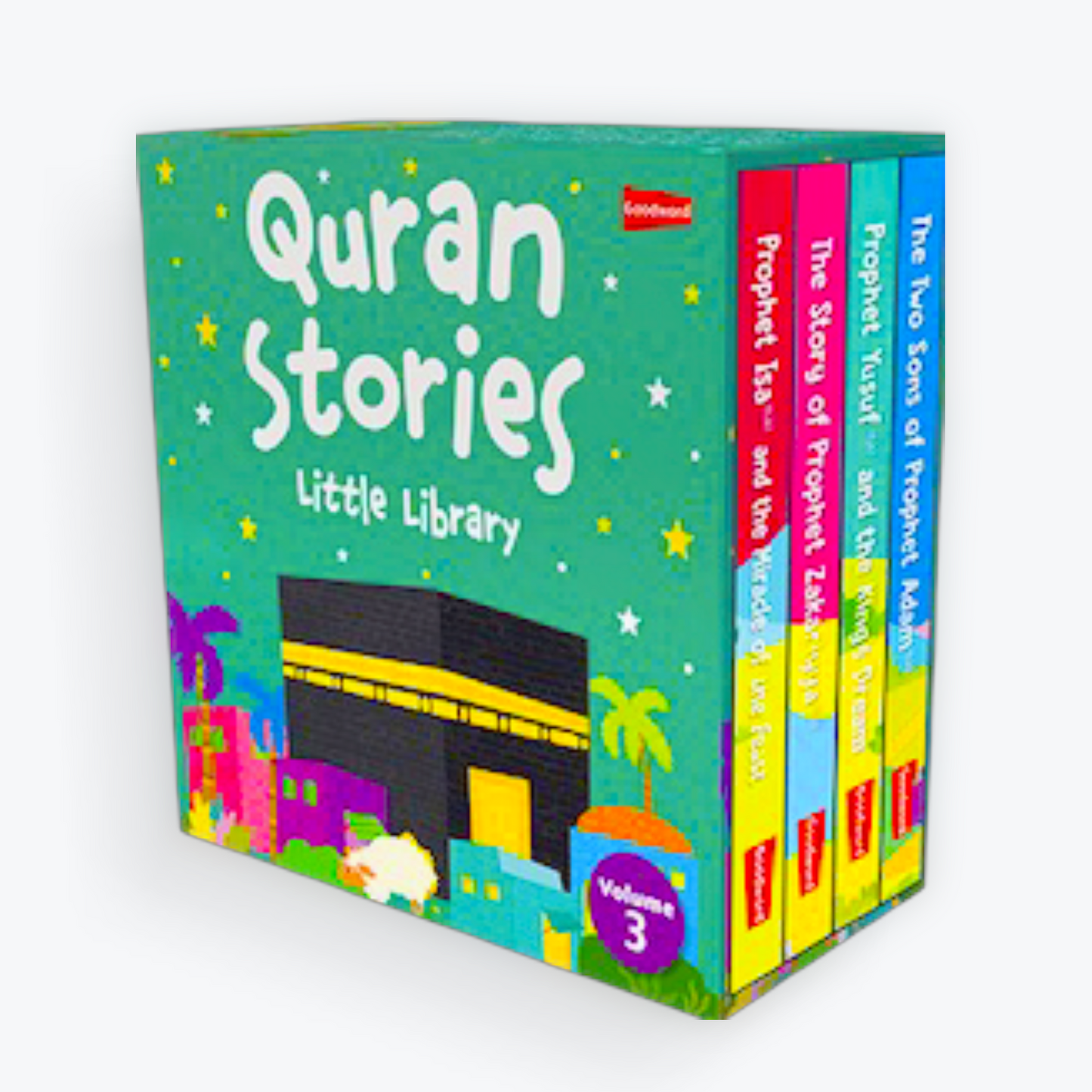 Quran Stories - Little Library - Vol.3 (4 Board Books Set)