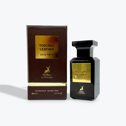 Toscano Leather EDP by Maison Alhambra 80ml